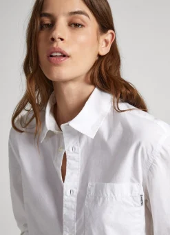 Men Pepe Jeans Unisex Shirt With I Love London Print On Back