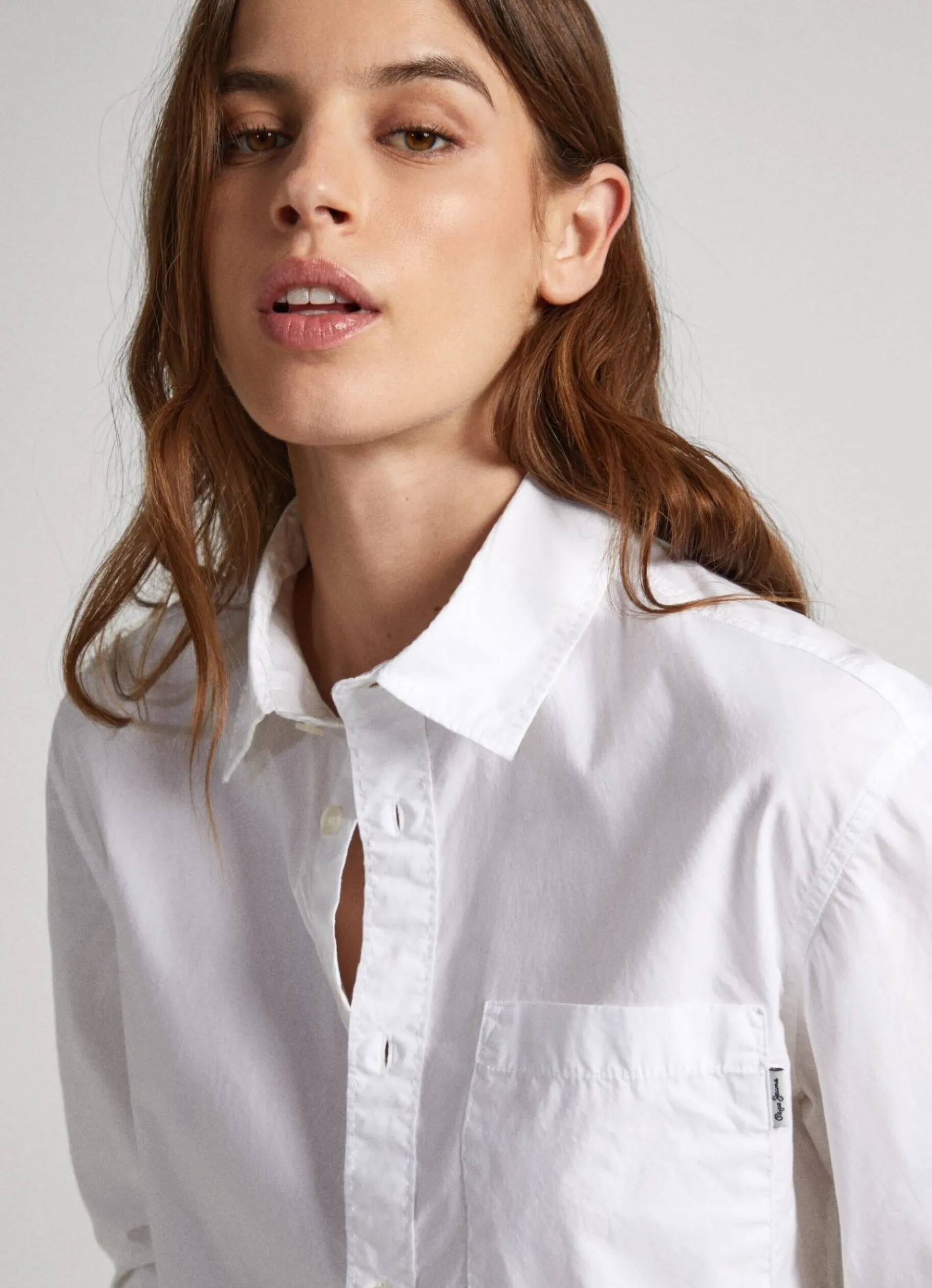 Women Pepe Jeans Unisex Shirt With I Love London Print On Back