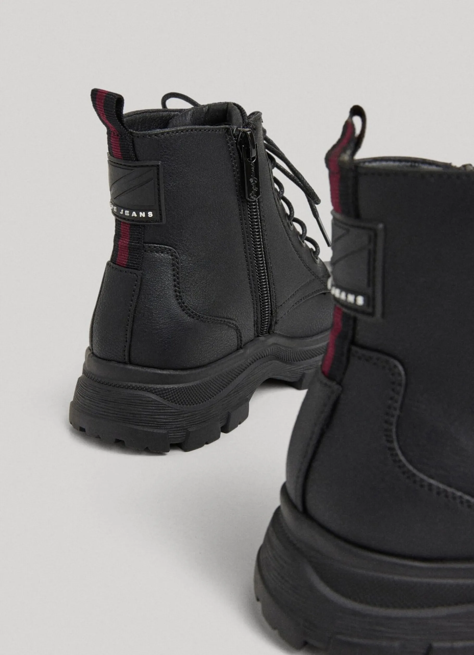 Boy Pepe Jeans Utility Ankle Boots