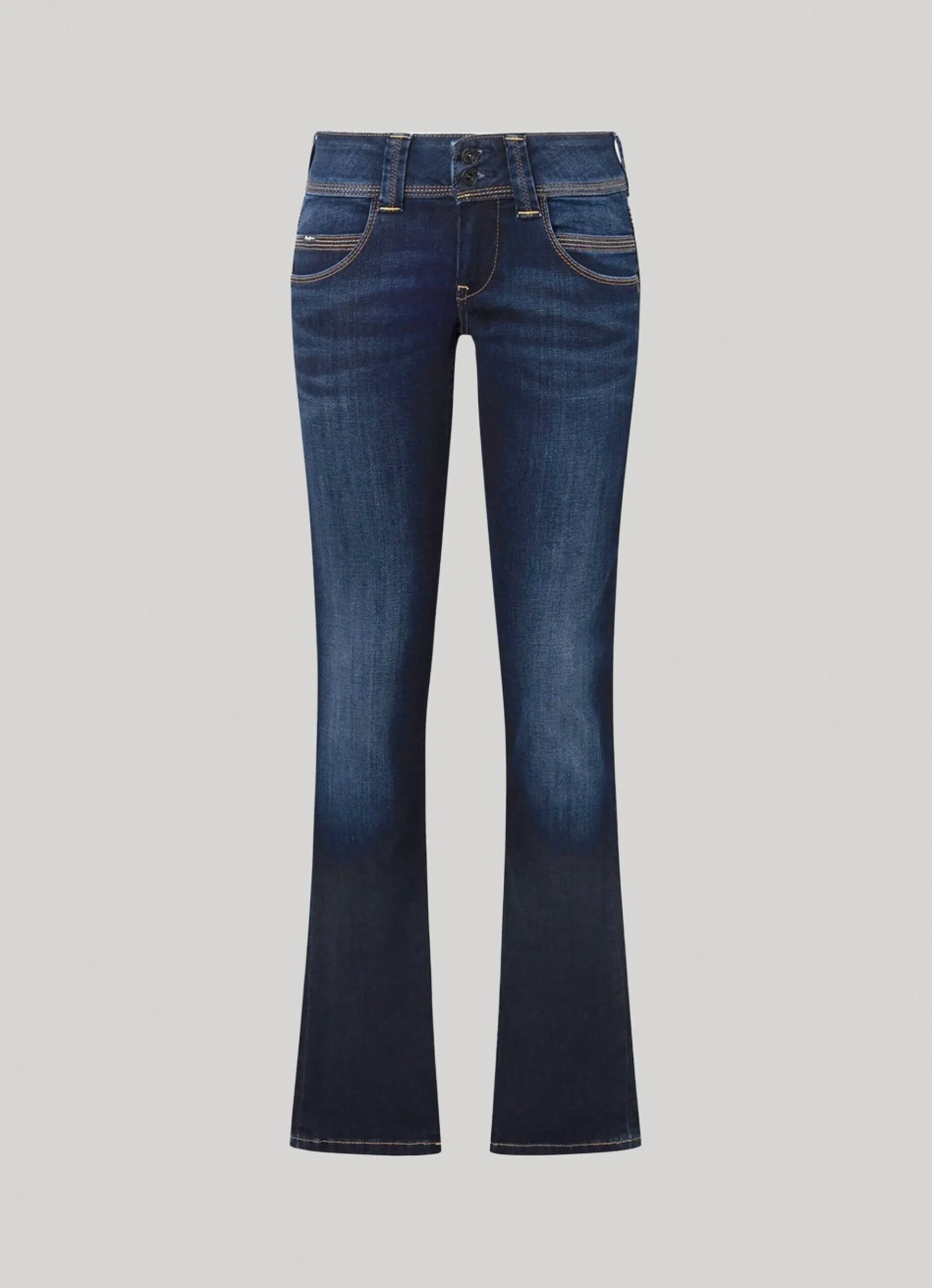 Women Pepe Jeans Venus Low Rise Regular Fit Jeans