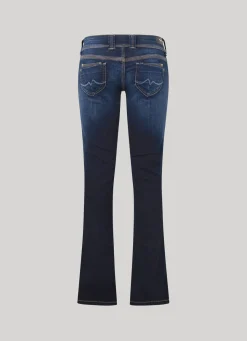 Women Pepe Jeans Venus Low Rise Regular Fit Jeans