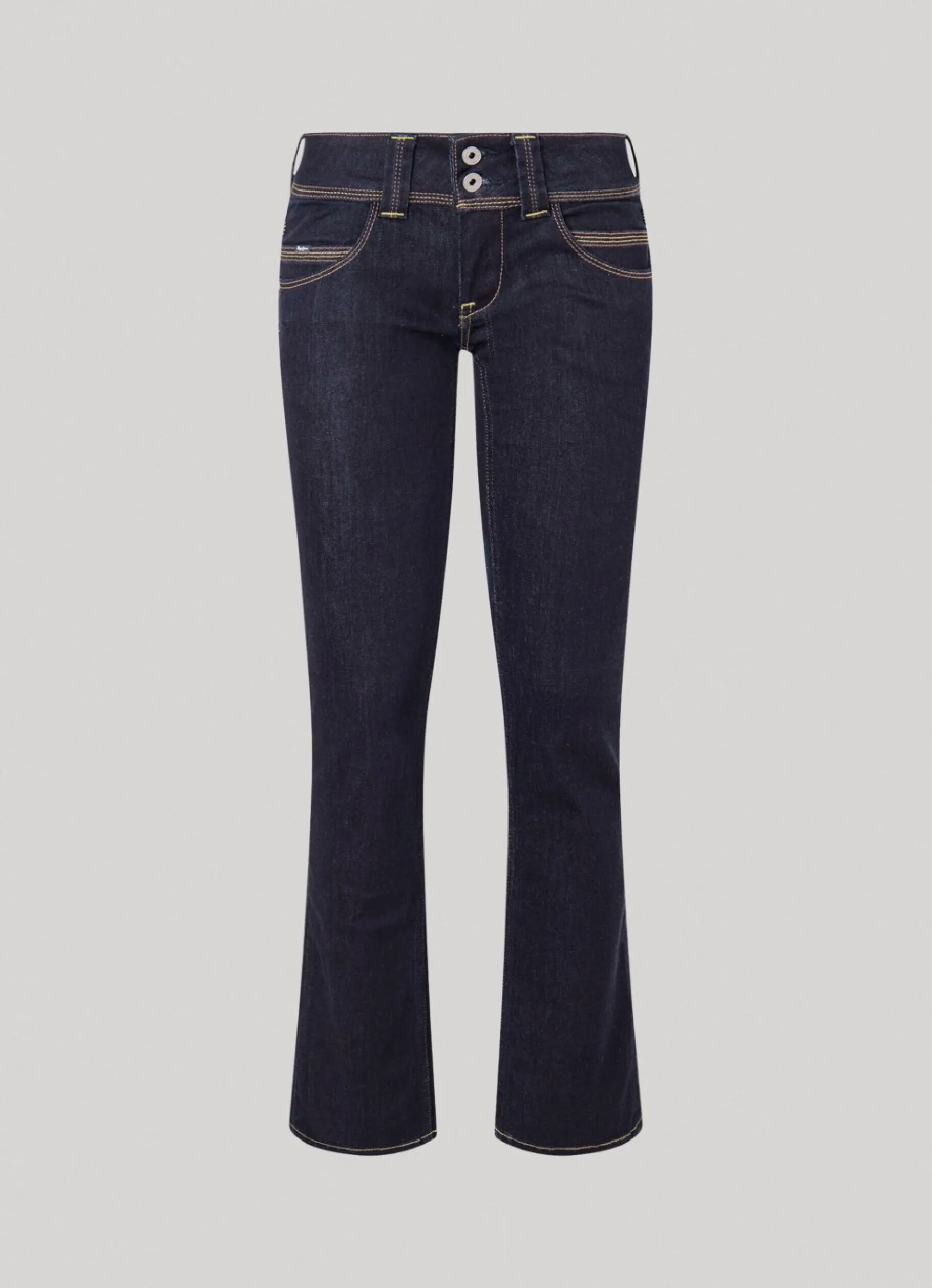 Women Pepe Jeans Venus Regular Fit Low-Rise Jeans