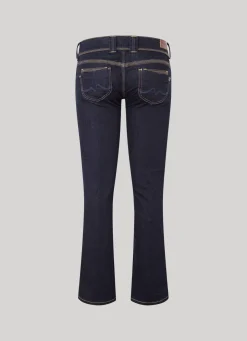 Women Pepe Jeans Venus Regular Fit Low-Rise Jeans