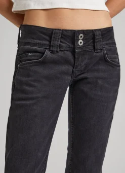 Women Pepe Jeans Venus Regular Fit Low-Rise Jeans