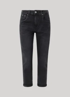 Women Pepe Jeans Violet Loose Fit High Waisted Jeans