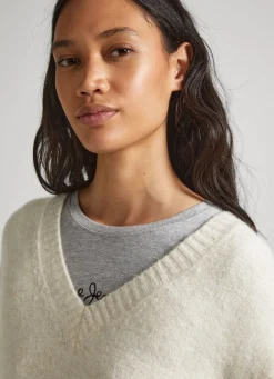 Women Pepe Jeans V-Neck Knit