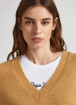 Women Pepe Jeans V-Neck Knit