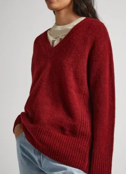 Women Pepe Jeans V-Neck Knit
