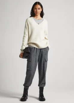 Women Pepe Jeans V-Neck Knit