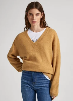 Women Pepe Jeans V-Neck Knit