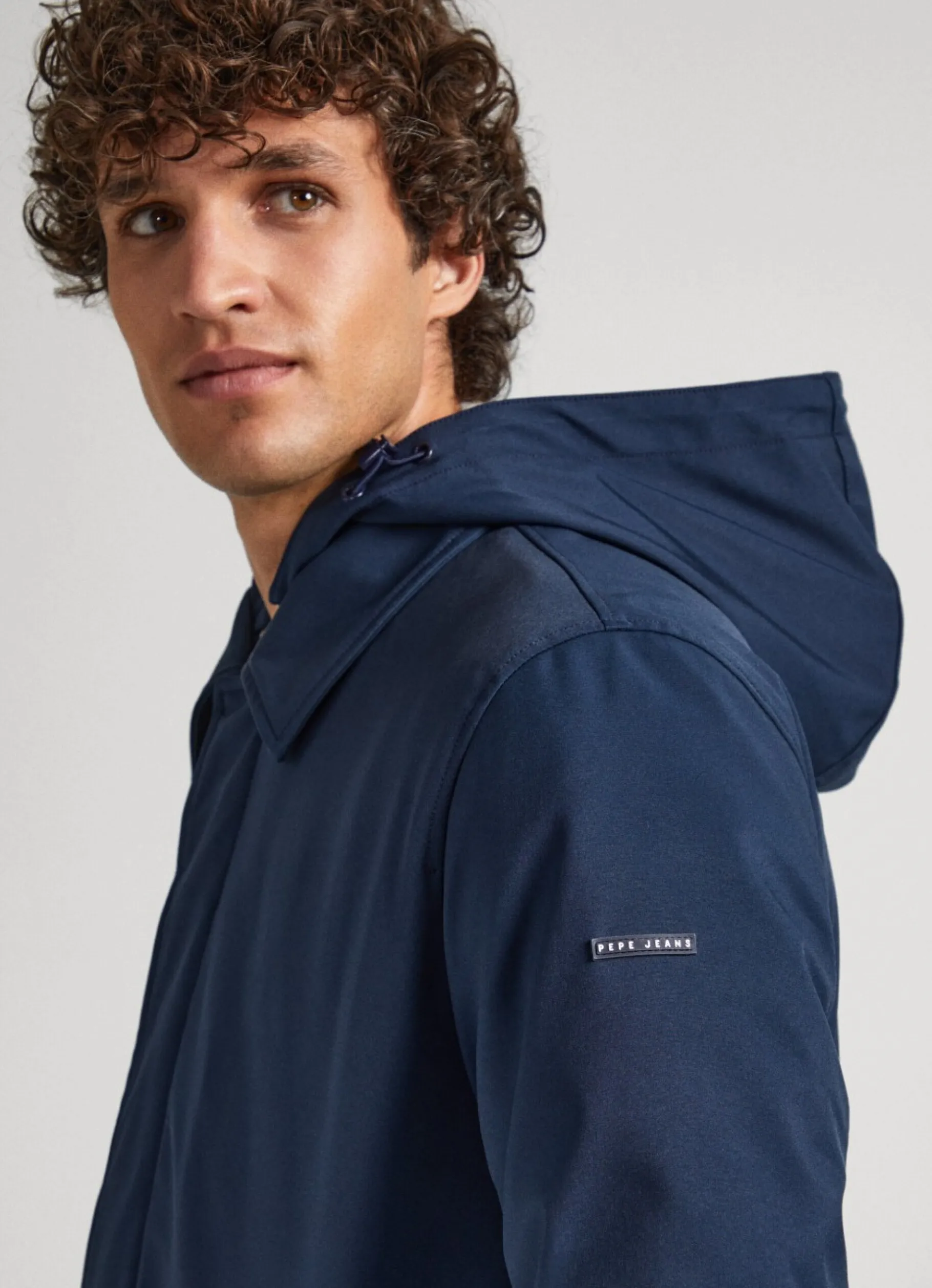 Men Pepe Jeans Waterproof Raincoat