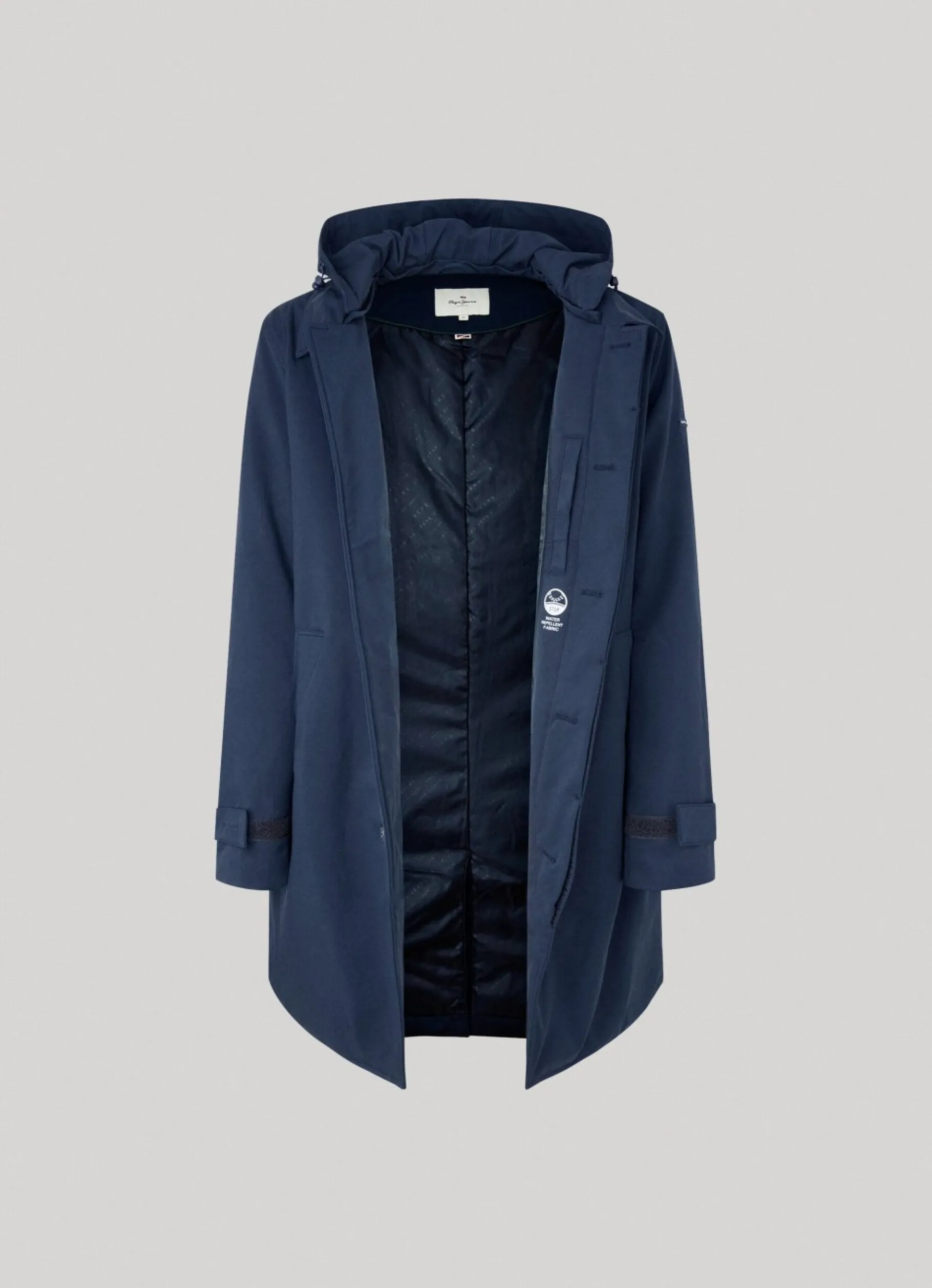 Men Pepe Jeans Waterproof Raincoat
