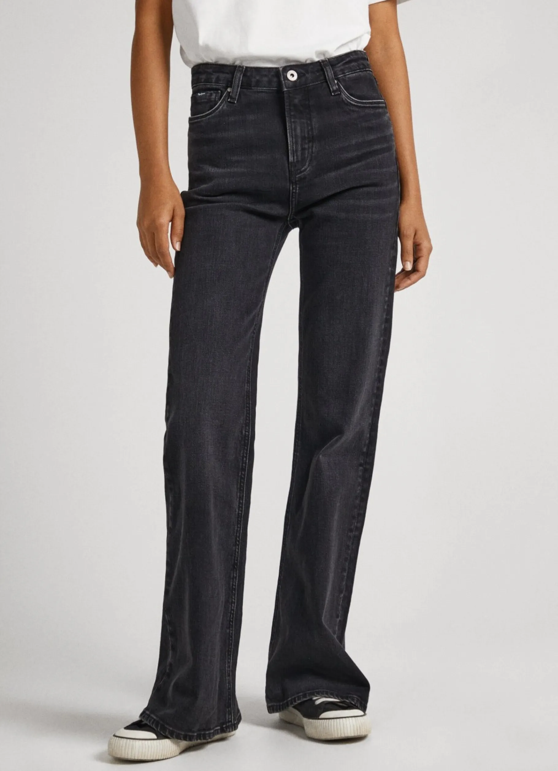 Women Pepe Jeans Willa Flare Fit High-Rise Jeans