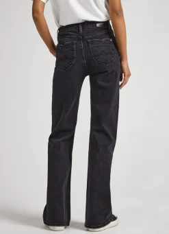 Women Pepe Jeans Willa Flare Fit High-Rise Jeans