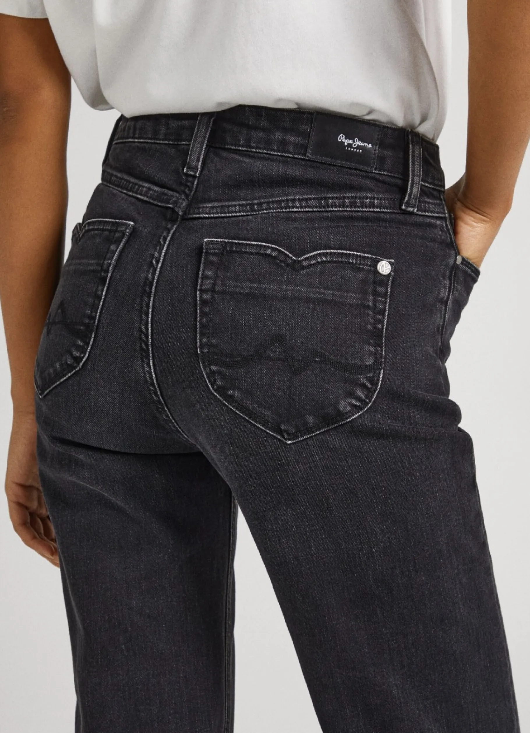 Women Pepe Jeans Willa Flare Fit High-Rise Jeans