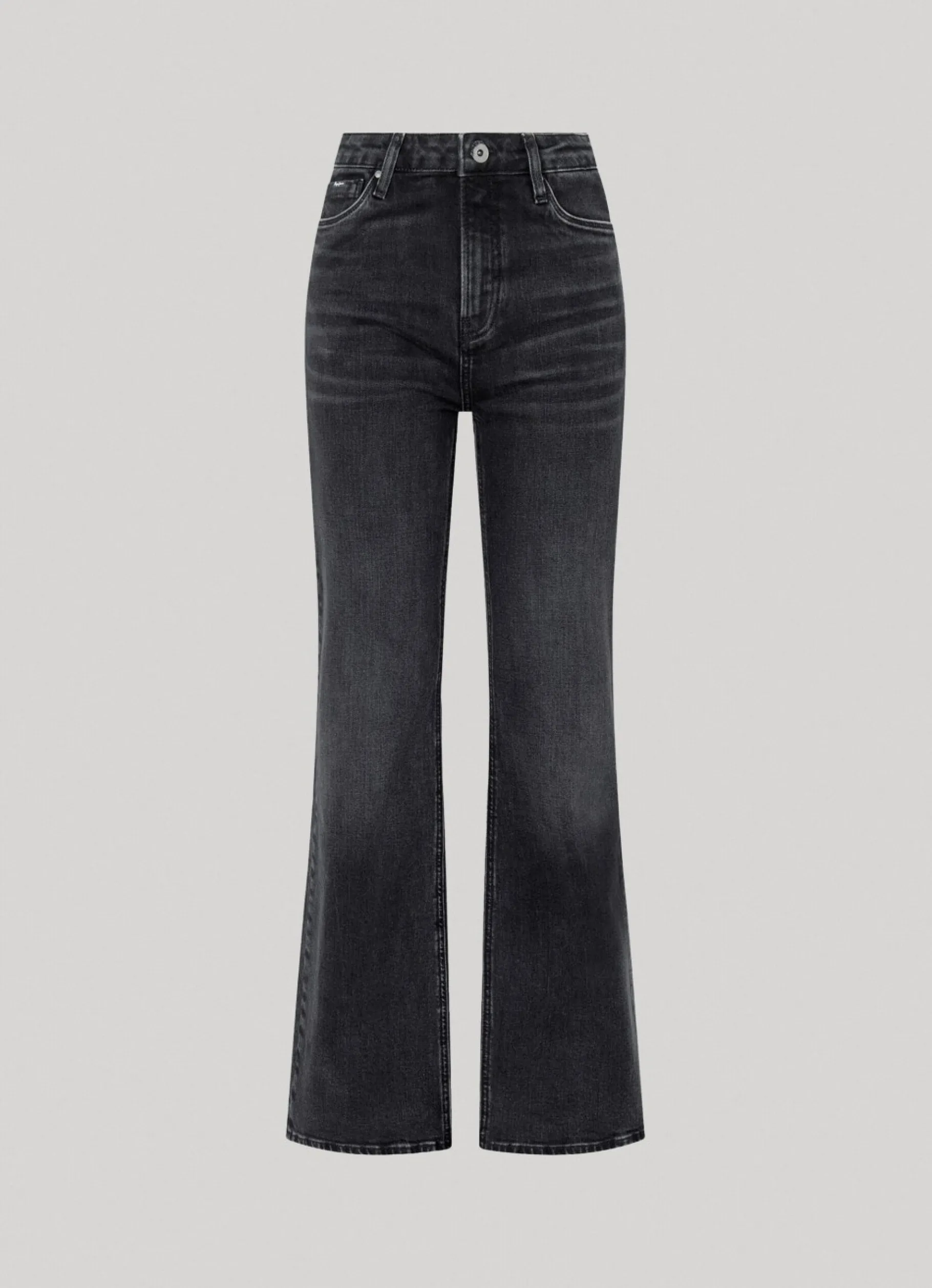 Women Pepe Jeans Willa Flare Fit High-Rise Jeans