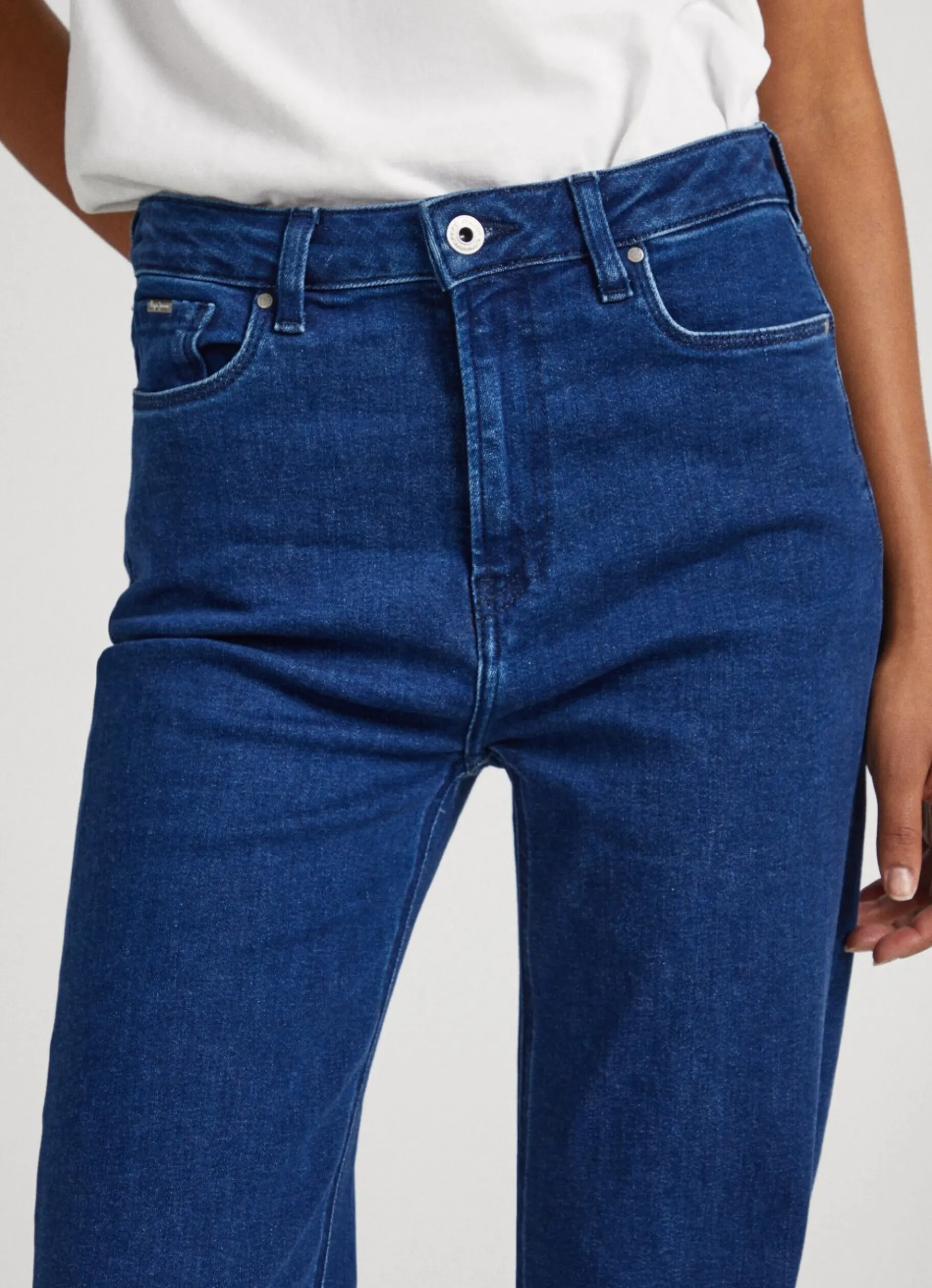 Women Pepe Jeans Willa Flare Fit High-Rise Jeans