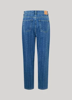 Women Pepe Jeans Willow Tapered Fit High-Rise Jeans