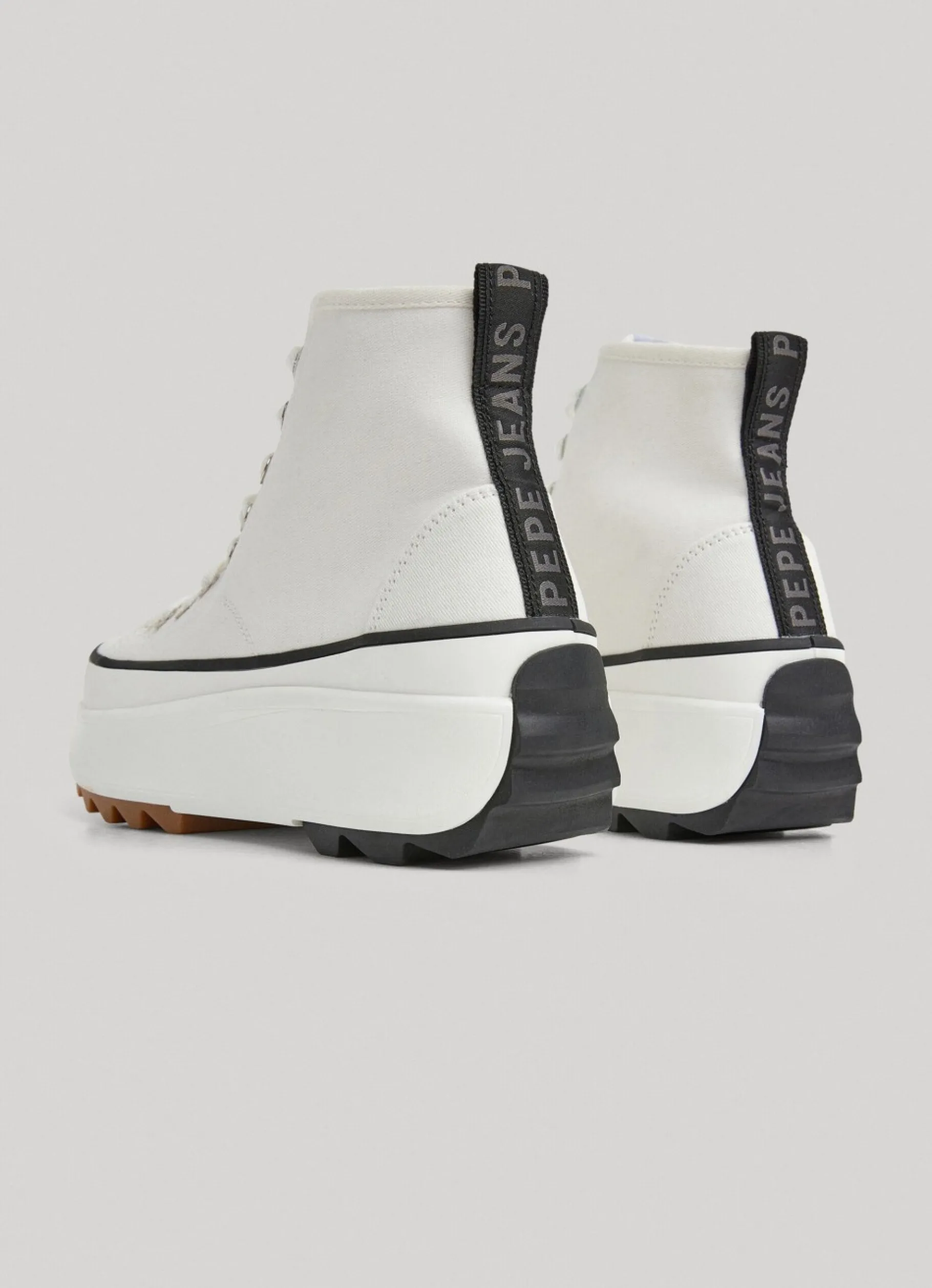 Women Pepe Jeans Woking Street Canvas Booties