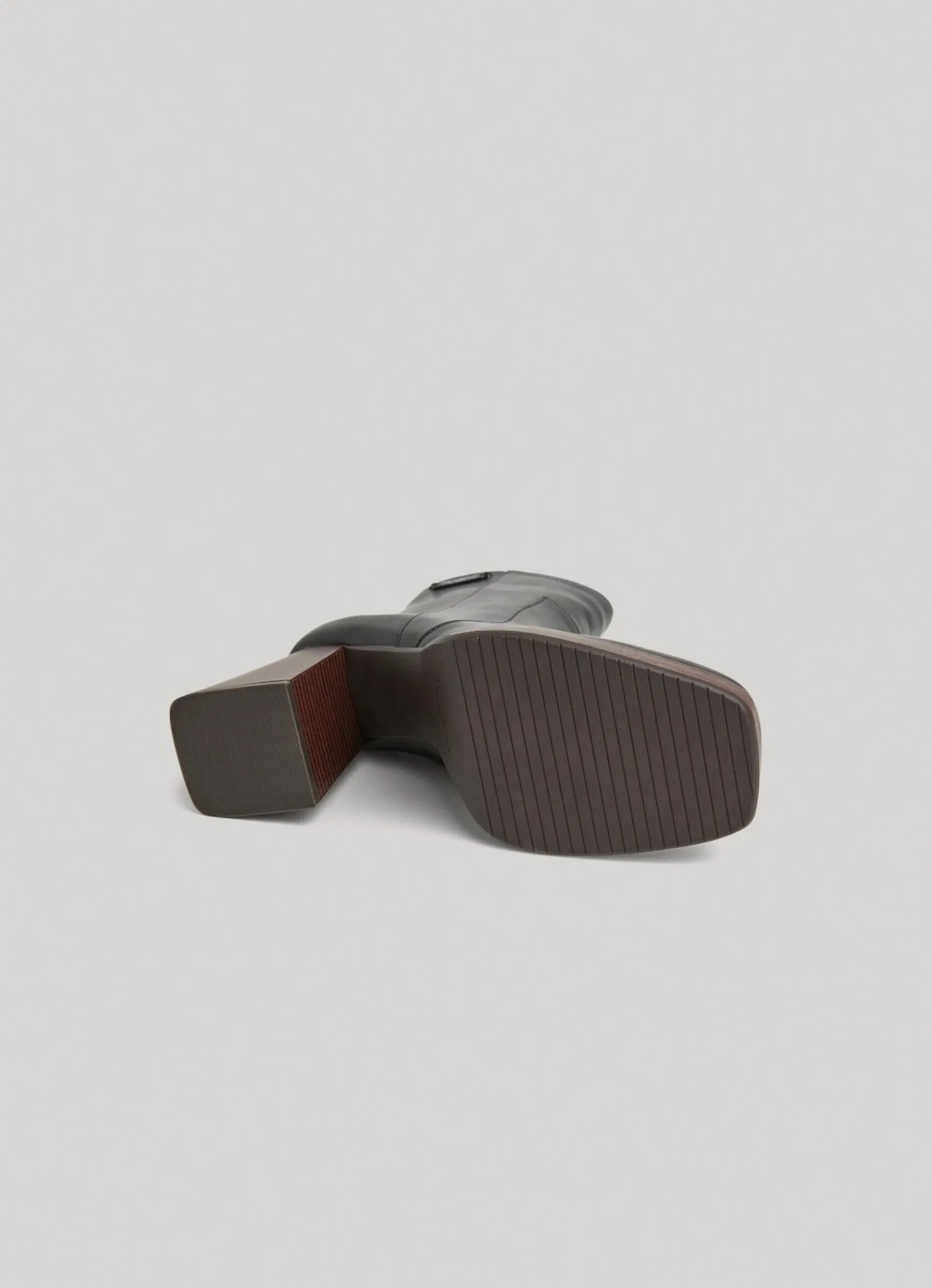 Women Pepe Jeans Wooden Platform Bootie