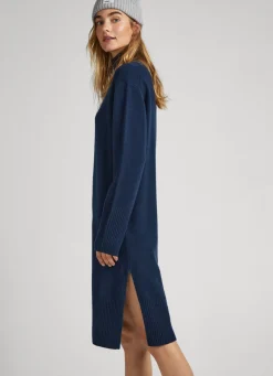 Women Pepe Jeans Wool Knit Dress