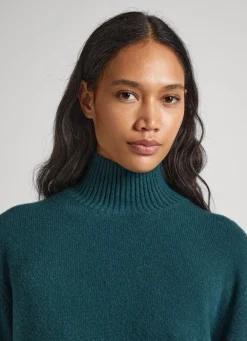 Women Pepe Jeans Wool Knit Dress