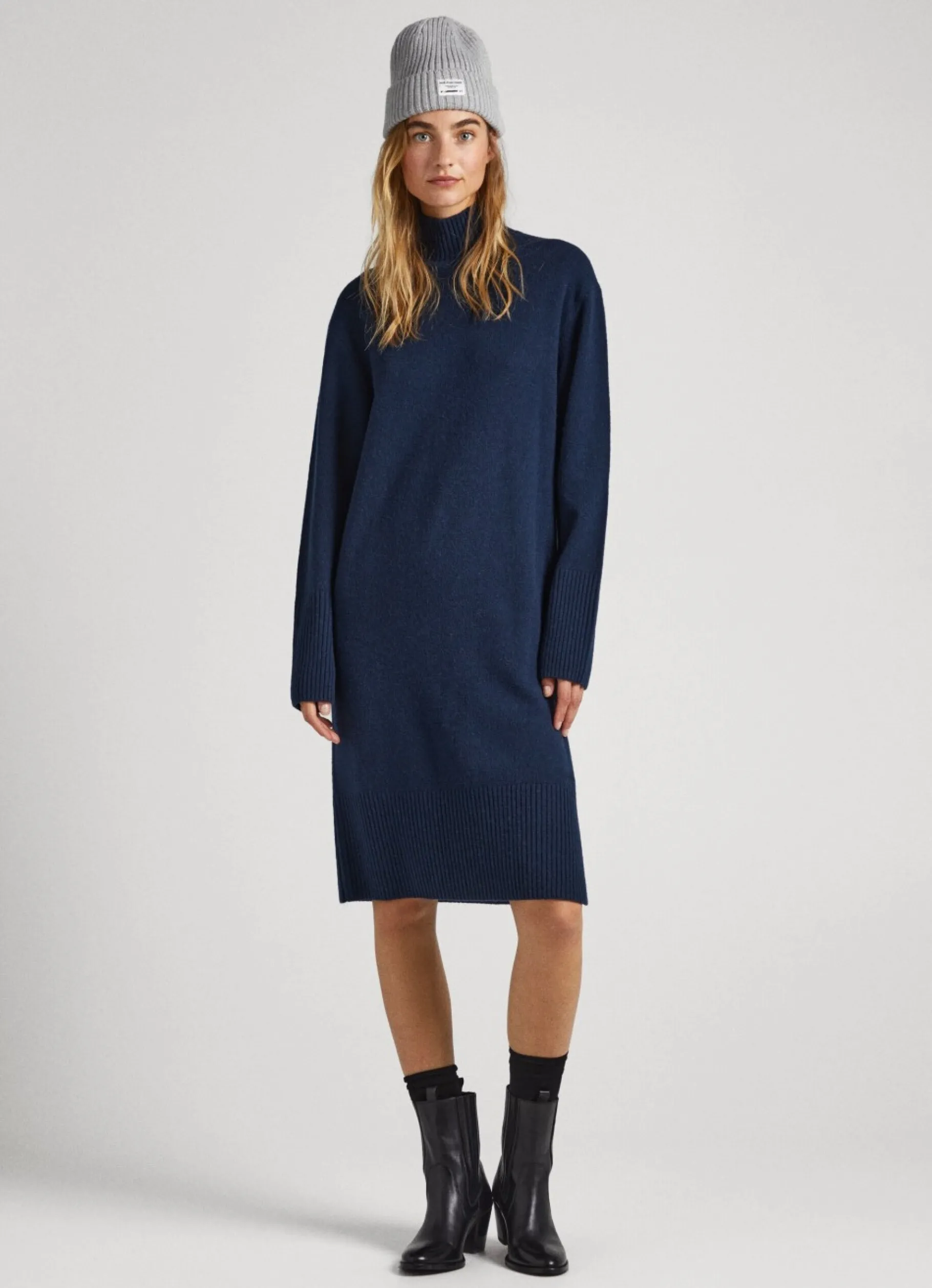 Women Pepe Jeans Wool Knit Dress