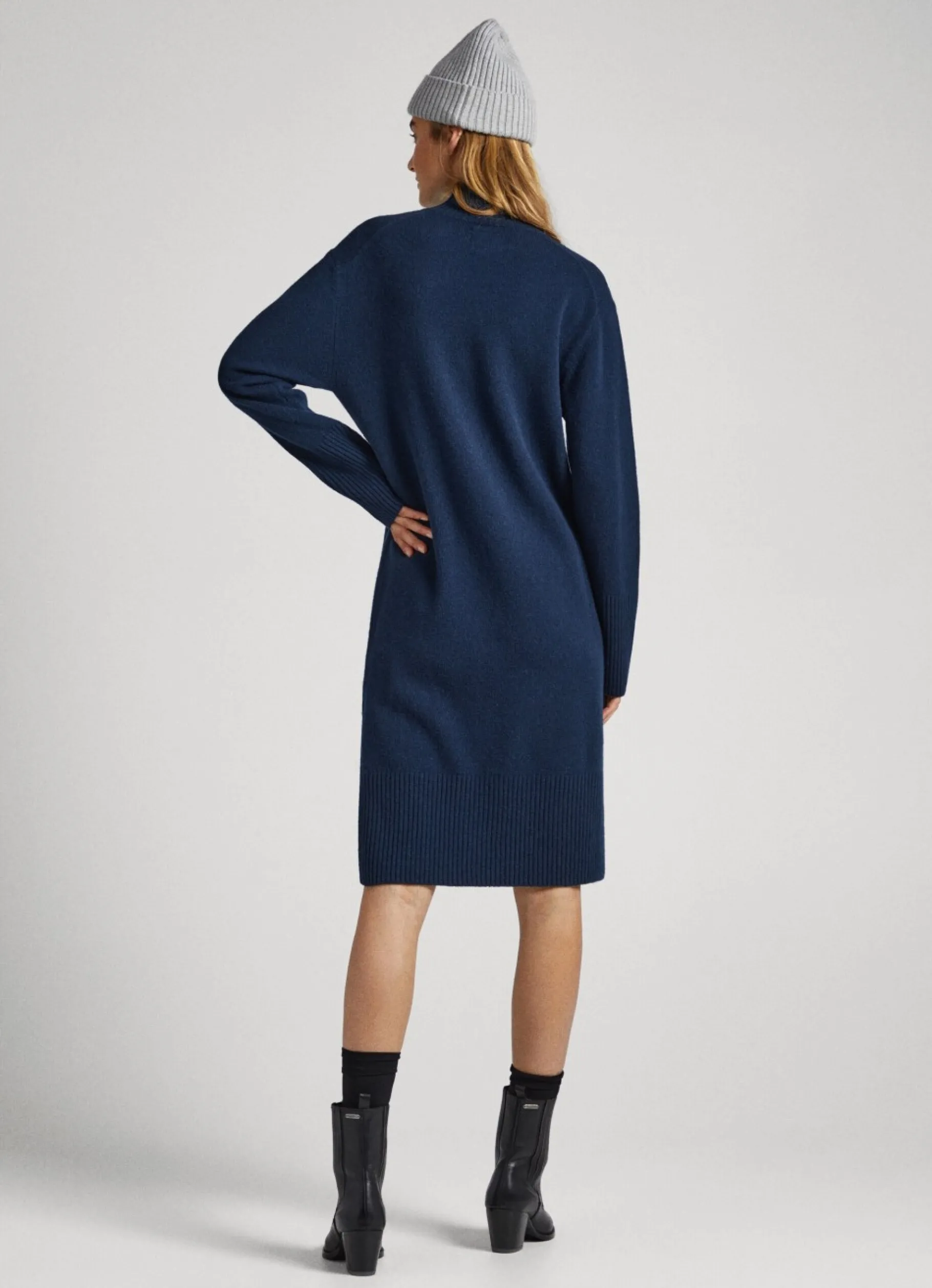 Women Pepe Jeans Wool Knit Dress