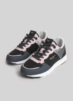 Girl Pepe Jeans York Fancy Running Shoes
